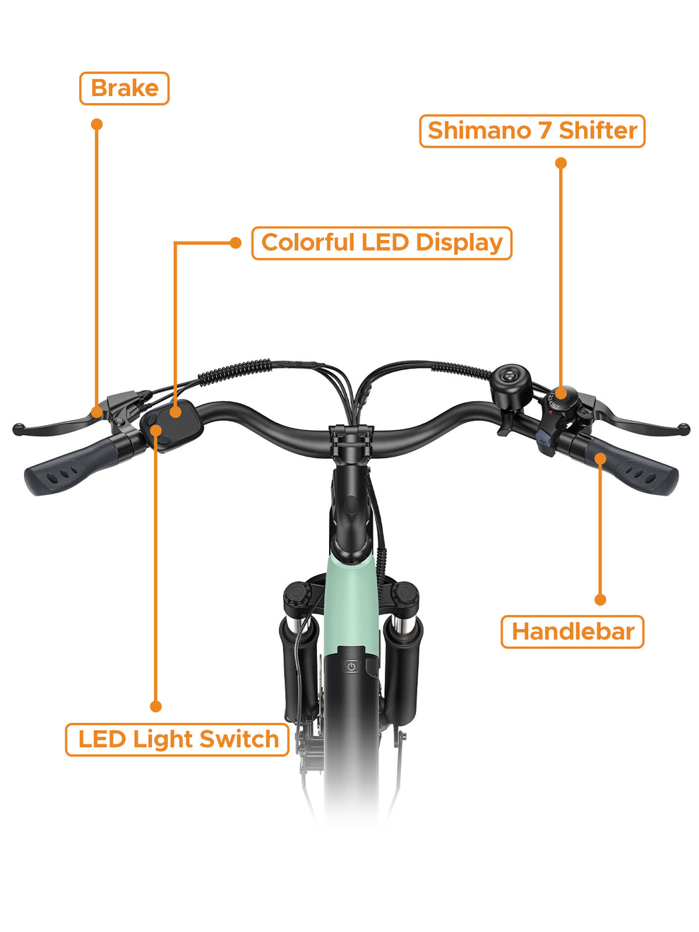 MileCity 1 Bicicleta eléctrica Range City