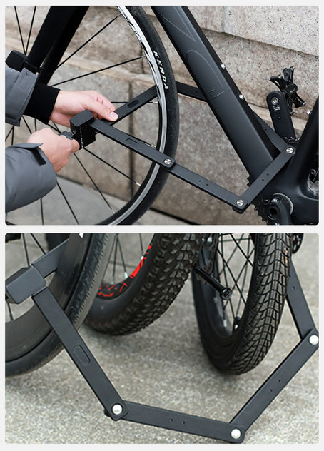 Składane zabezpieczenie do roweru uniwersalne